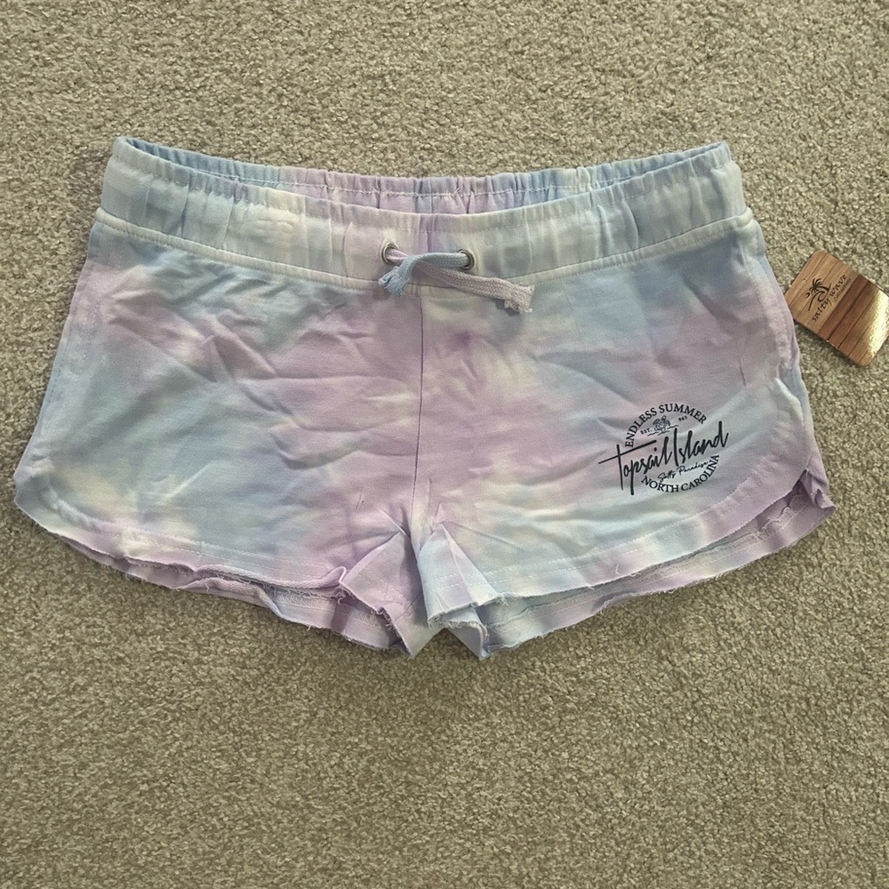 Topsail Beach Tie-Dye Shorts NWT